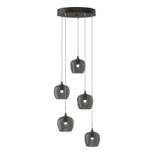 Hubbardton Forge 131123-SKT-STND-05-YL0709 - Ume 5-Light Pendant