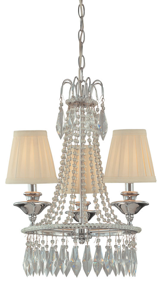 3 LIGHT MINI CHANDELIER