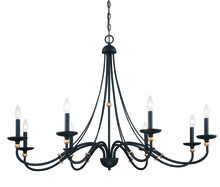  1048-677 - 8 LIGHT CHANDELIER