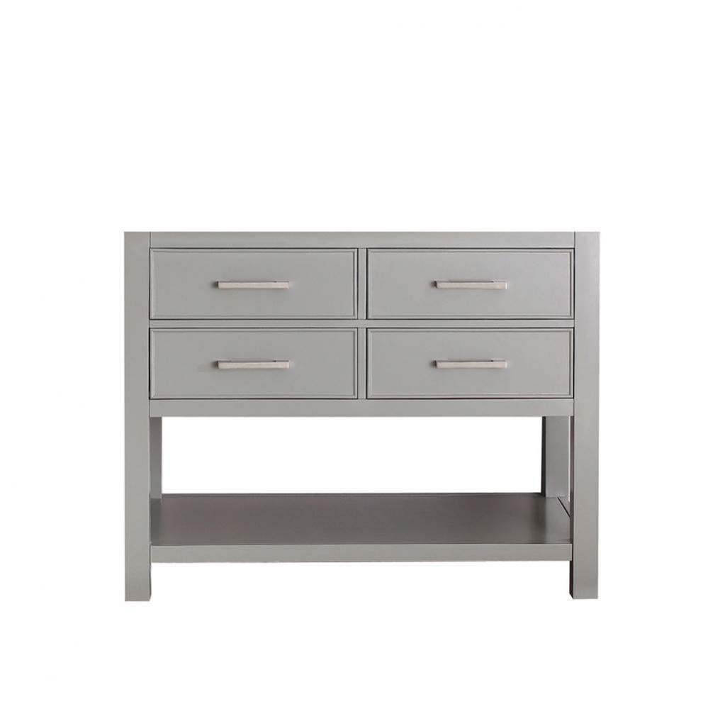 Avanity Brooks 42 in. Vanity Only in Chilled Gray finish