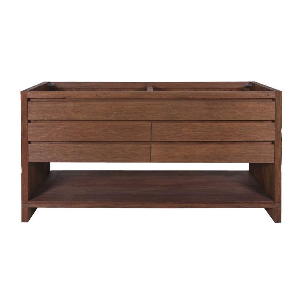 Avanity Kai 60 in. Vanity Only in Brown Reclaimed Wood