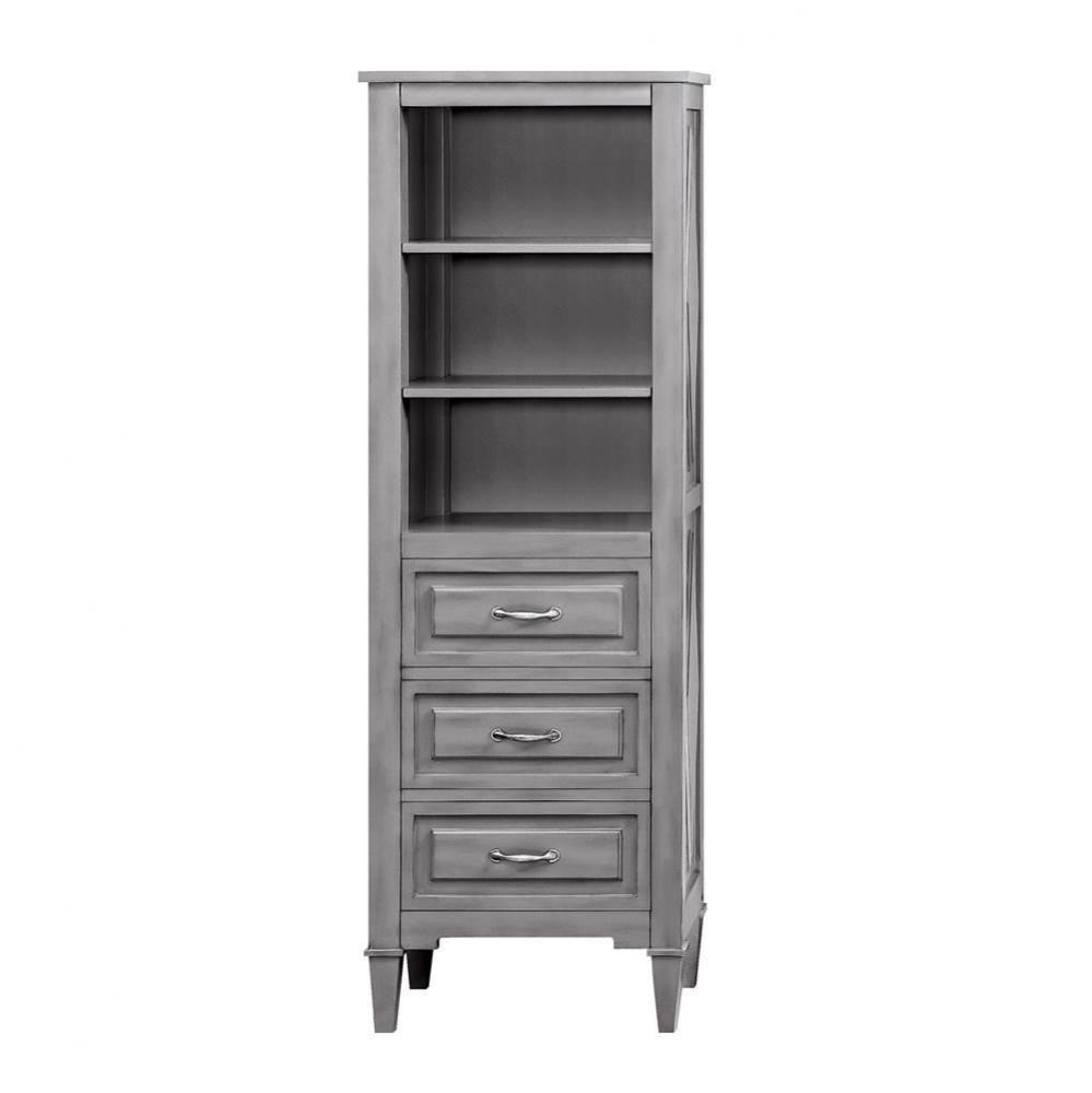 Avanity Kelly 22 in. Linen Tower in Grayish Blue finish