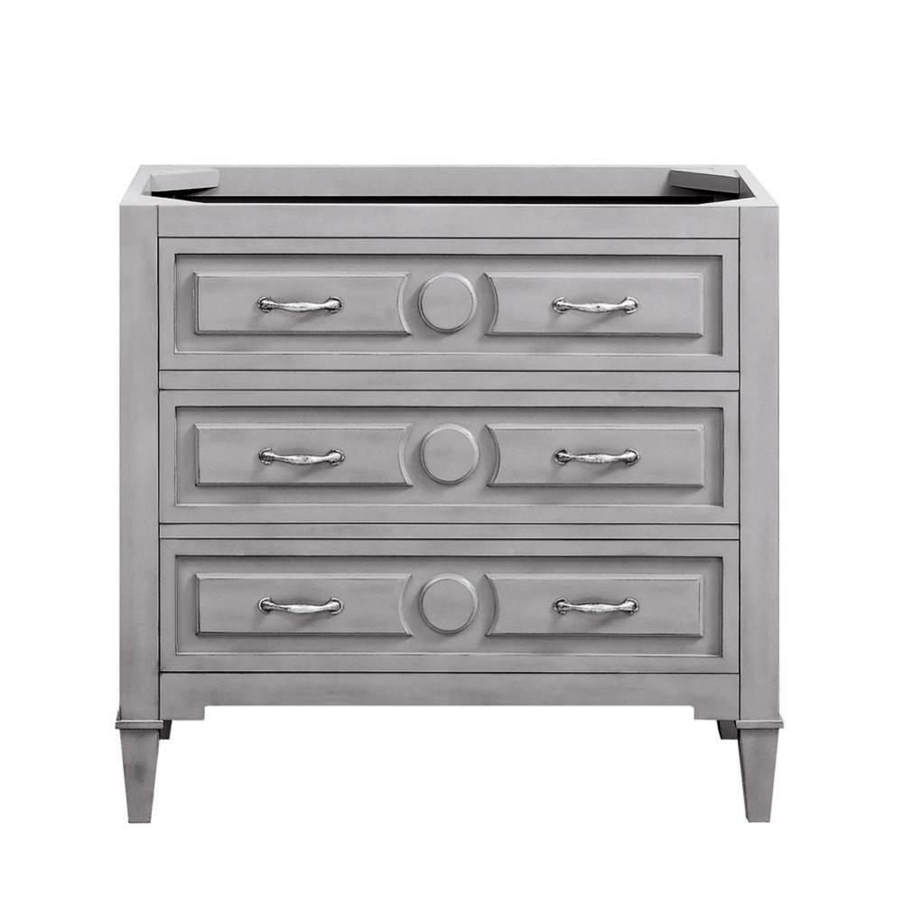 Avanity Kelly 36 in. Vanity Only in Grayish Blue finish