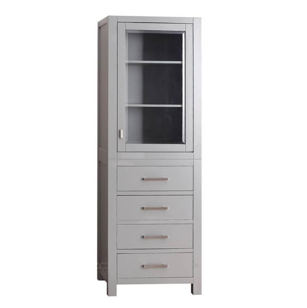 Avanity Modero 24 in. Linen Tower in Chilled Gray finish