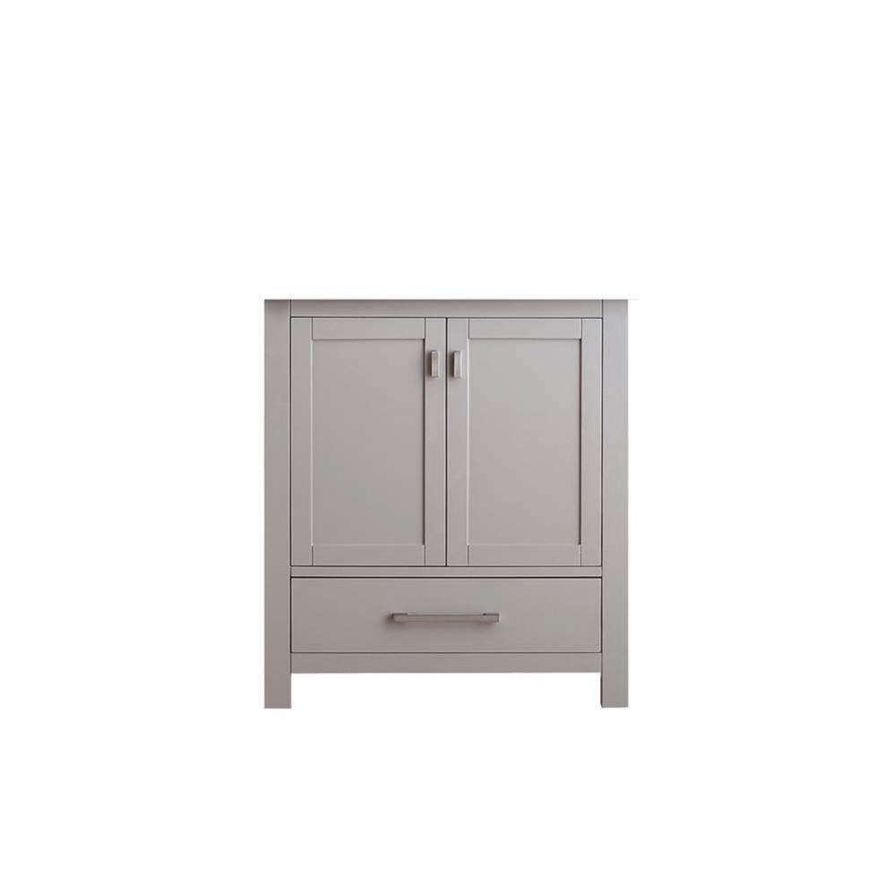 Avanity Modero 30 in. Vanity Only in Chilled Gray finish