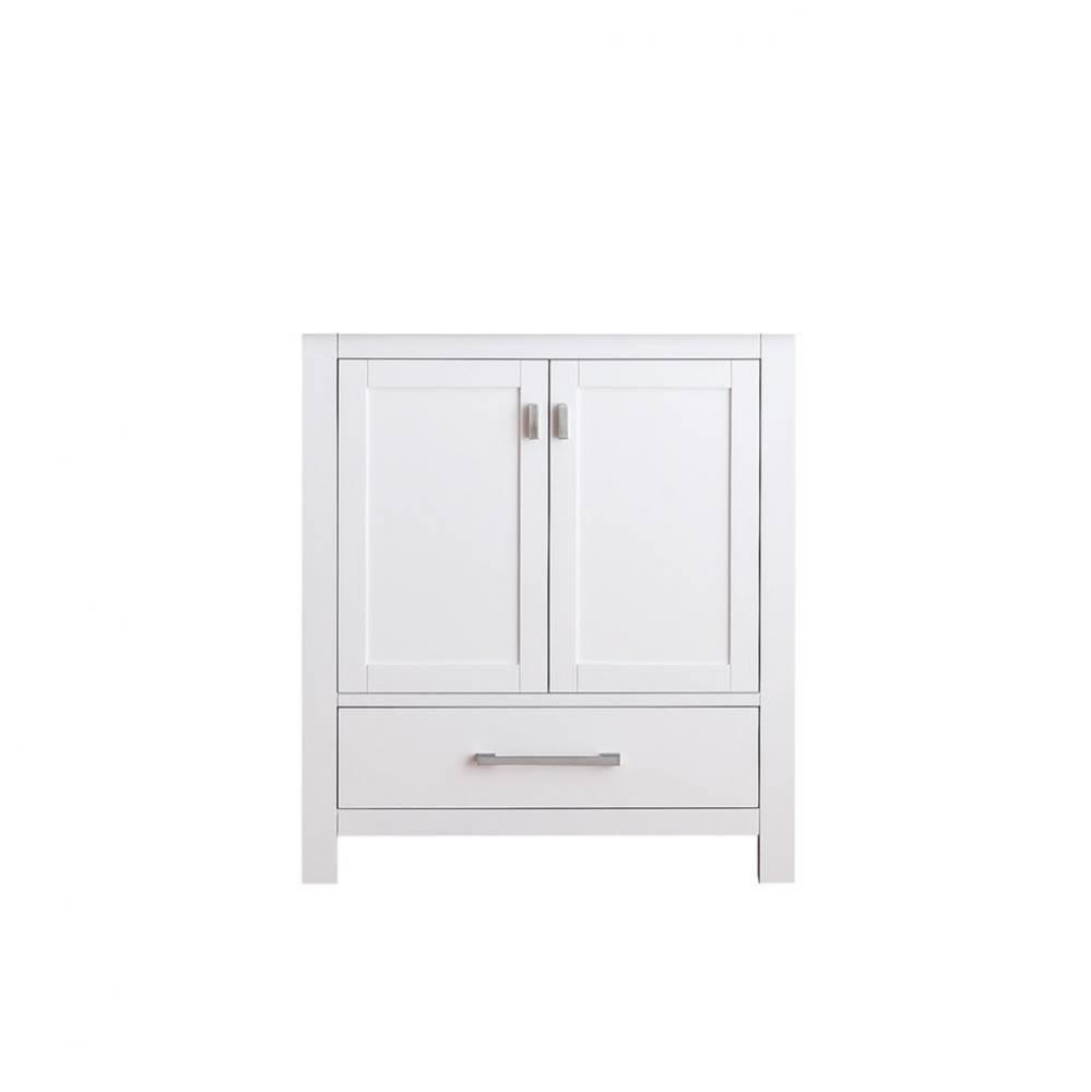 Avanity Modero 30 in. Vanity Only in White finish