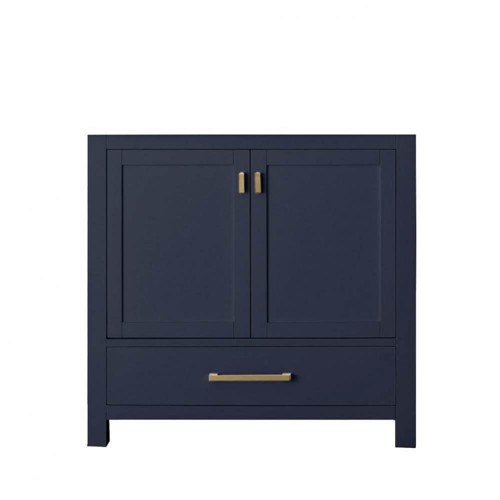 Avanity Modero 36 in. Vanity Only in Navy Blue