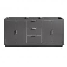 Avanity AUSTEN-V72-TGS - Avanity Austen 72 in. Vanity Only in Twilight Gray with Silver Trim