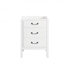 Avanity DELANO-V24-WT - Avanity Delano 24 in. Vanity Only in White finish