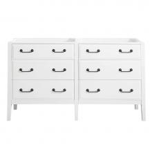 Avanity DELANO-V60-WT - Avanity Delano 60 in. Vanity Only in White finish