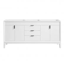 Avanity EMMA-V72-WT - Avanity Emma 72 in. Vanity Only in White