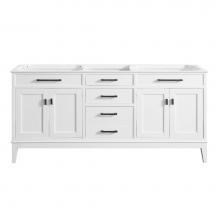 Avanity MADISON-V72-WT - Avanity Madison 72 in. Vanity Only in White finish