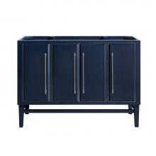 Avanity MASON-V48-NBS - Avanity Mason 48 in. Vanity Only in Navy Blue with Silver Trim