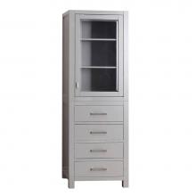 Avanity MODERO-LT24-CG - Avanity Modero 24 in. Linen Tower in Chilled Gray finish