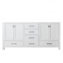 Avanity MODERO-V72-WT - Avanity Modero 72 in. Vanity Only in White finish