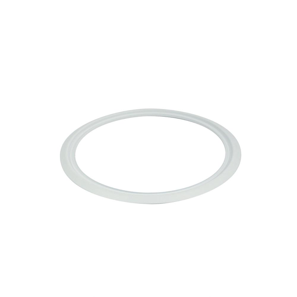 4&#34; Oversize Ring for 4&#34; Can-less Downlights, Matte Powder White finish