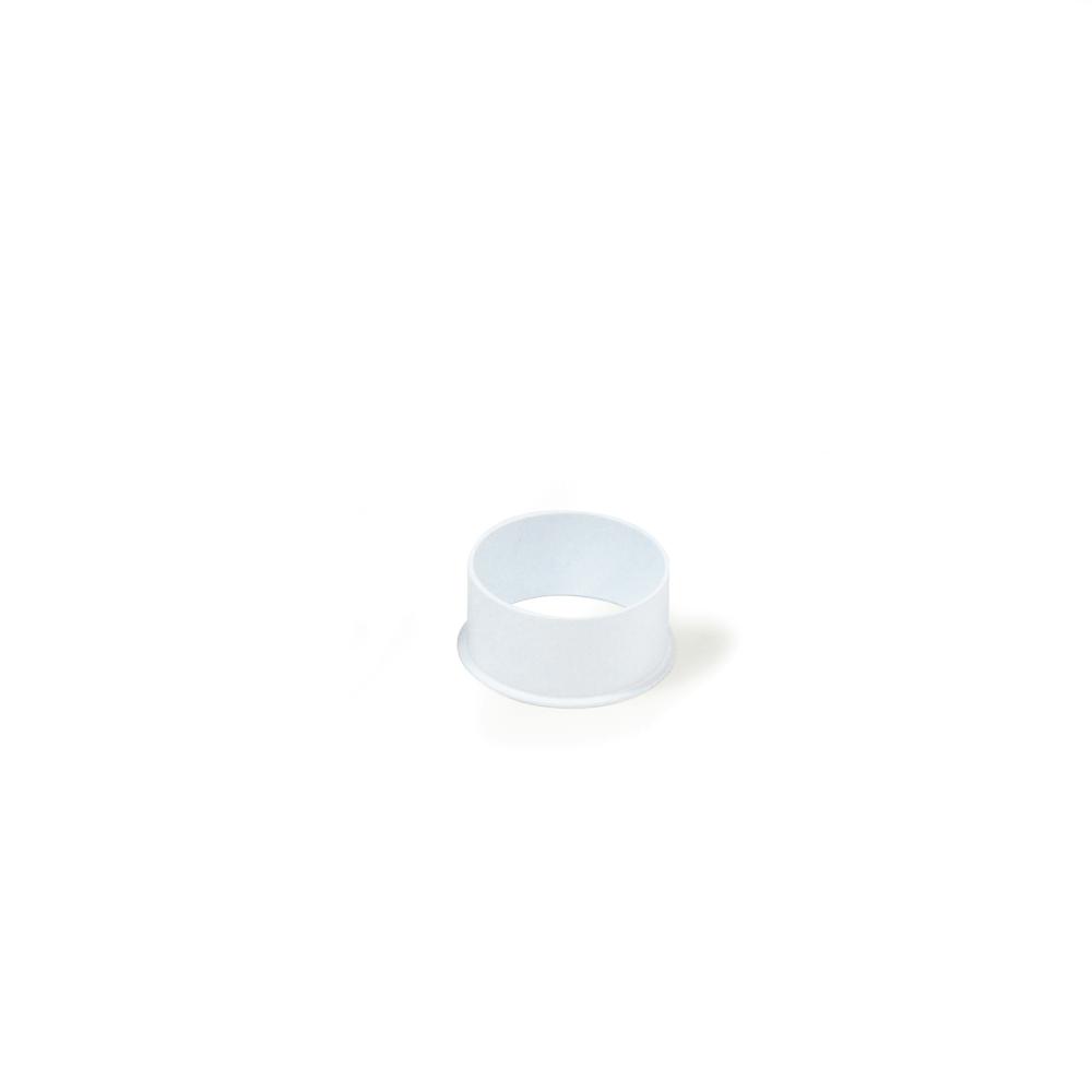 3/4&#34; Matte Powder White Opaque Snoot for 2&#34; & 4&#34; Iolite Trims