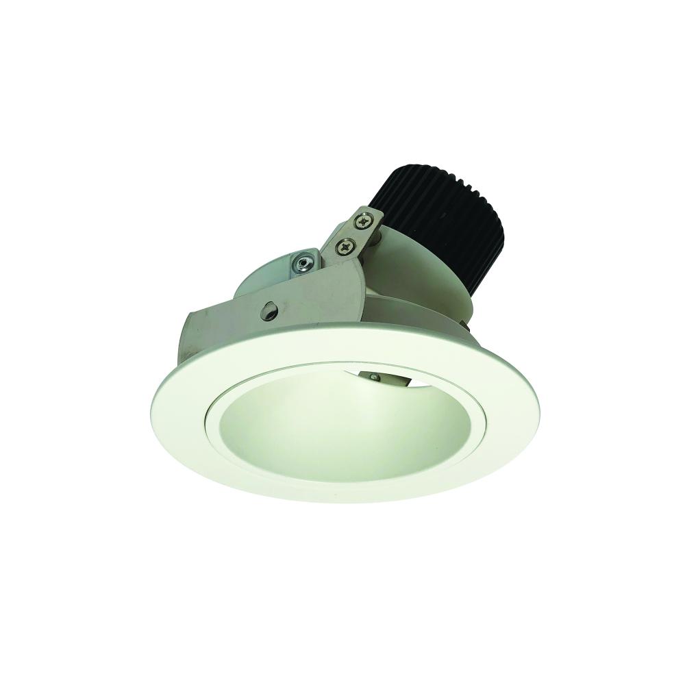 4&#34; Iolite LED Round Adjustable Deep Reflector, 1000lm / 14W, 3000K, White Reflector / White