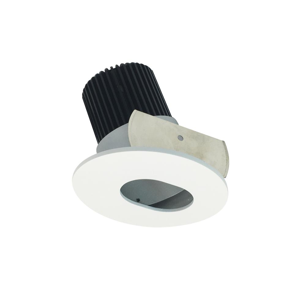 2&#34; Iolite LED Round Adjustable Slot Aperture, 10-Degree Optic, 800lm / 12W, 3500K, Matte Powder