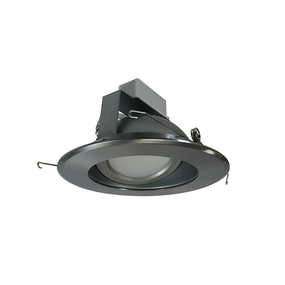 6&#34; Cobalt Adjustable LED Retrofit, 1200lm / 14W, 2700K, Haze Reflector / Natural Metal Flange