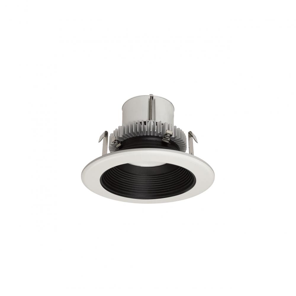 4&#34; Cobalt Click LED Retrofit, Baffle, 1000lm / 12W, 3000K, Matte Powder White Baffle / Matte