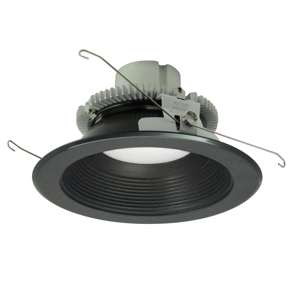 6&#34; Cobalt Click LED Retrofit, Baffle, 1000lm / 12W, 3500K, Black Baffle / Black Flange,