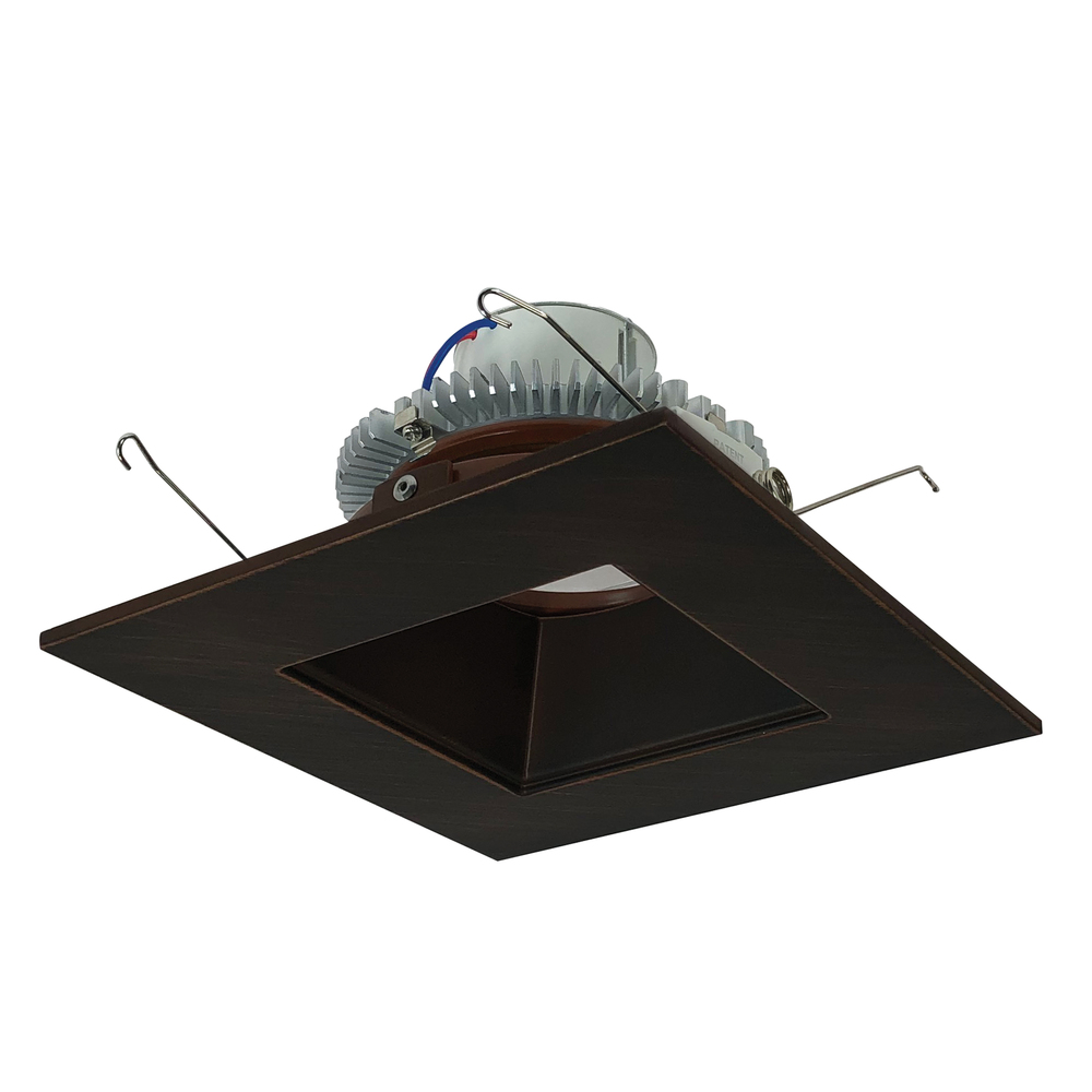 6&#34; Cobalt Click LED Retrofit, Square Reflector, 1000lm / 12W, 2700K, Bronze Reflector / Bronze