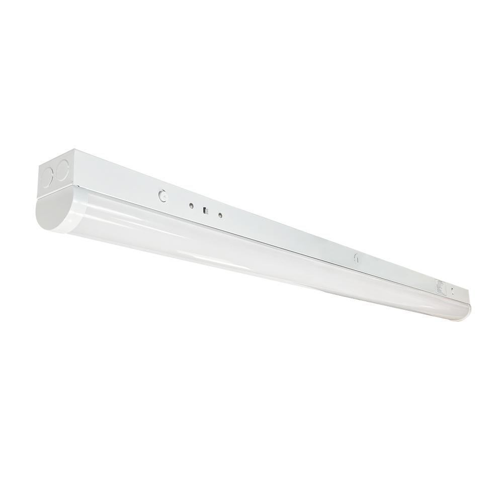 48&#34; LED Tunable Strip Light, 3300lm / 24W, Selectable CCT (30/35/40K), White finish, 120-277V