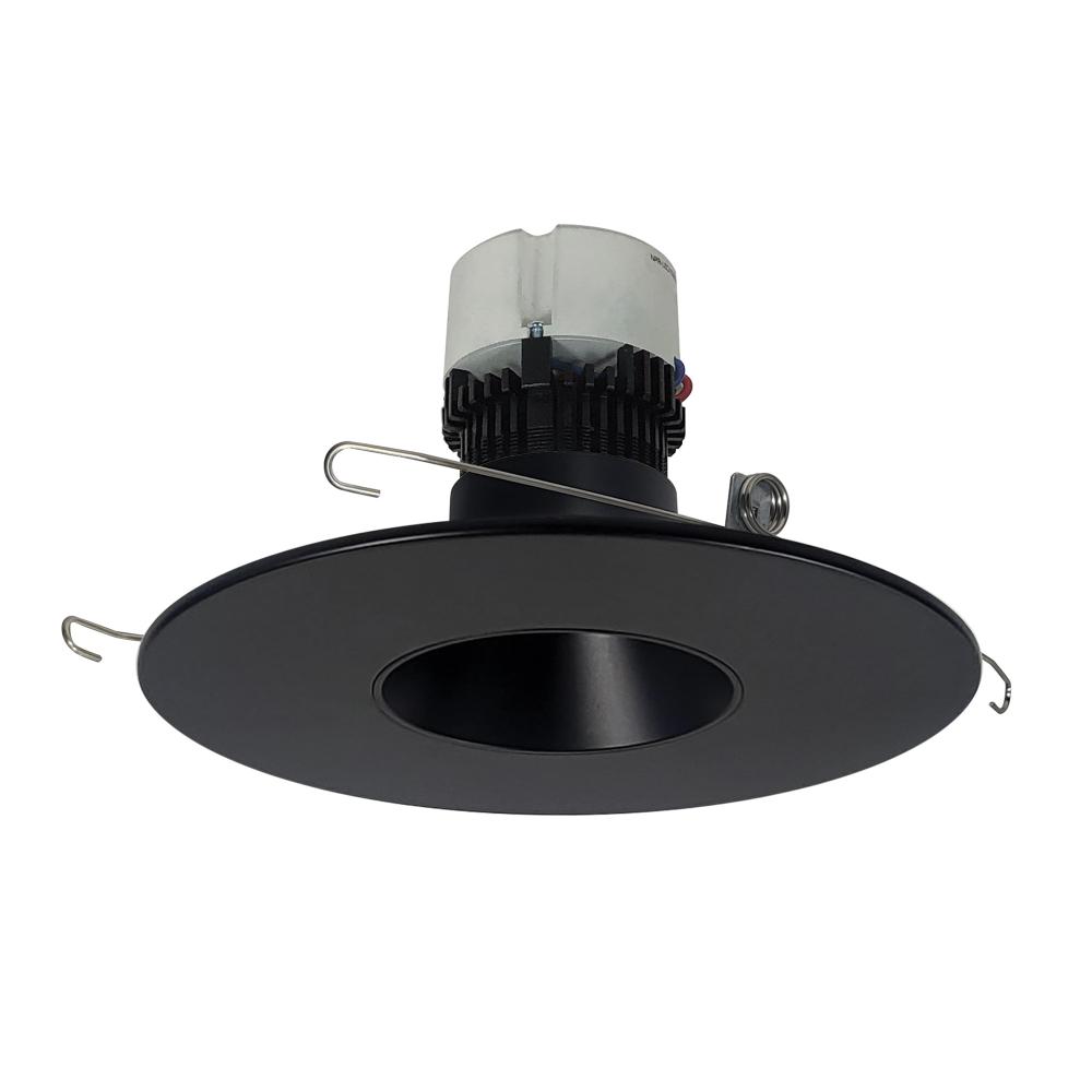 5&#34;/6&#34; Pearl LED Round Retrofit Reflector, 1200lm / 12W, 2700K, Black Reflector / Black