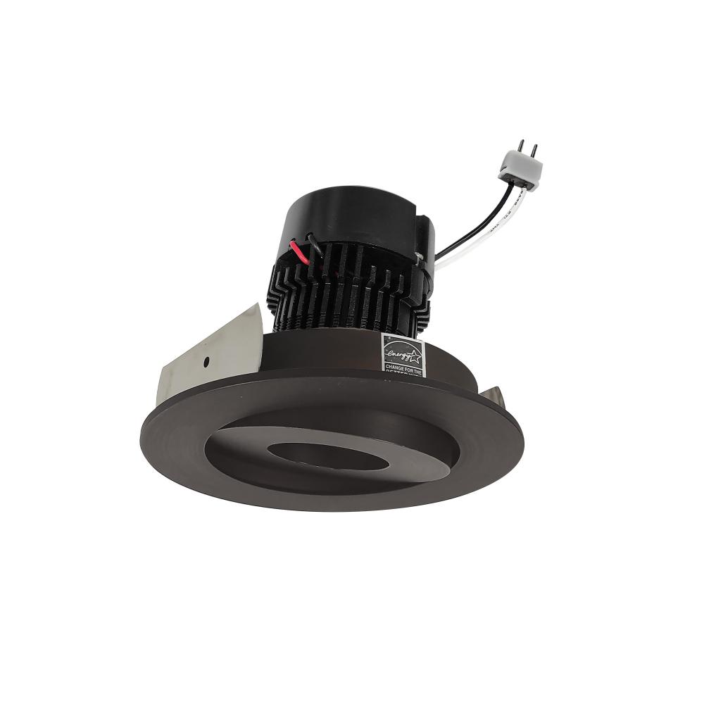 4&#34; Pearl Low Voltage LED Round Adjustable Gimbal Retrofit, 1050lm / 11W, 2700K, Bronze Finish