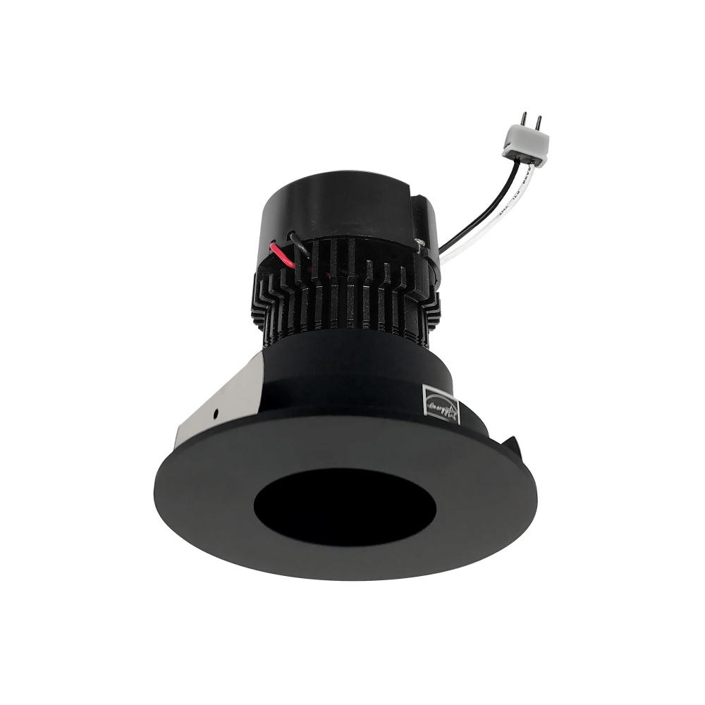 4&#34; Pearl Low Voltage LED Round Pinhole Retrofit, 950lm / 11W, 4000K, Black Pinhole / Black