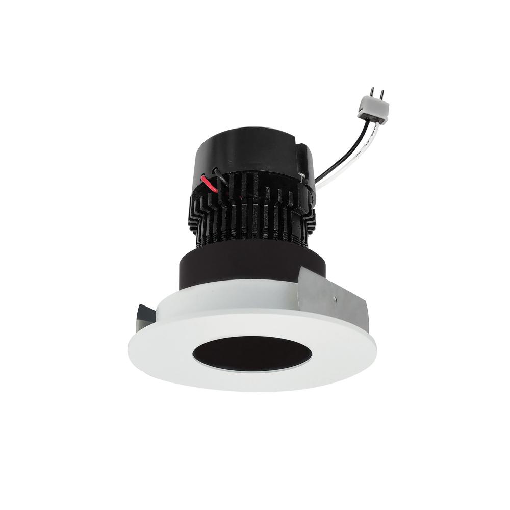 4&#34; Pearl Low Voltage LED Round Pinhole Retrofit, 950lm / 11W, 3000K, Black Pinhole / Matte