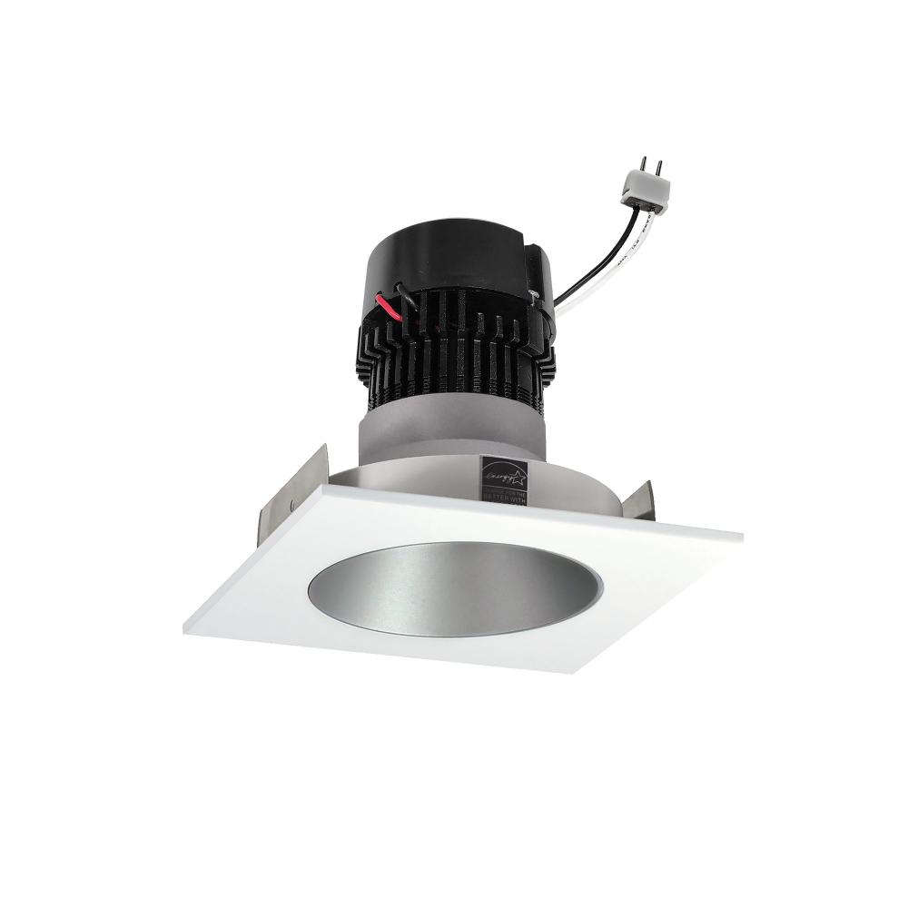 4&#34; Pearl Low Voltage LED Square Retrofit Reflector with Round Aperture, 700lm / 11W, Comfort