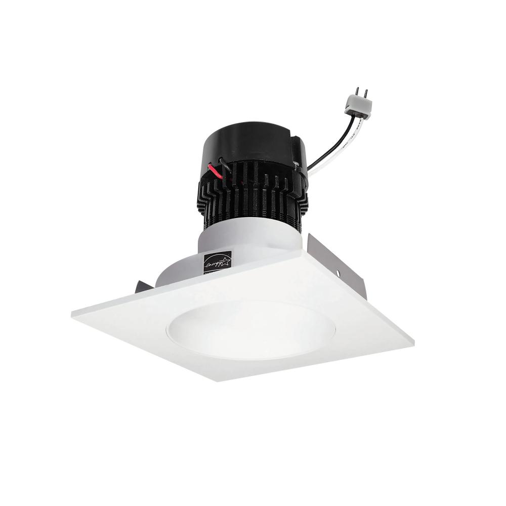 4&#34; Pearl Low Voltage LED Square Retrofit Reflector with Round Aperture, 1150lm / 11W, 3500K,