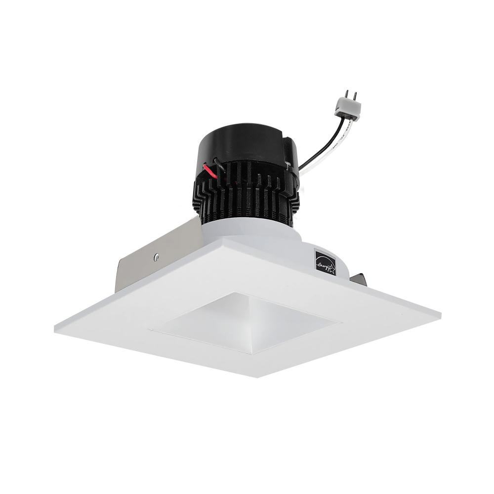 4&#34; Pearl Low Voltage LED Square Retrofit Reflector with Square Aperture, 1100lm / 11W, 4000K,