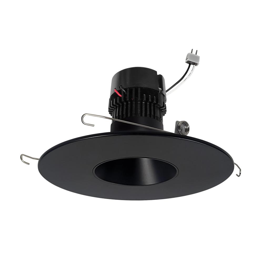 5&#34;/6&#34; Pearl Low Voltage LED Round Retrofit Reflector, 1150lm / 11W, 3000K, Black Reflector /