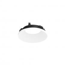 Nora NAPT-3RDNMPW - 3" Apollo Round Flangeless Downlight Trim, Matte Powder White Finish