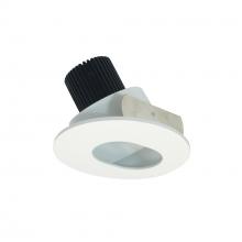 Nora NIO-4RSLCDXMPW - 4" Iolite LED Round Adjustable Slot Aperture, 800lm / 14W, Comfort Dim, Matte Powder White Slot