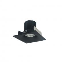 Nora NIOB-2SNB50XBB - 2" Iolite LED Square Bullnose, 800lm / 14W, 5000K, Black Finish