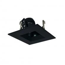 Nora NL-4857BB - 4"SQTRM REGRESS,ADJ,BLK REF,BL