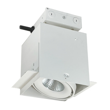 Nora NMRTLG-11D6L1927W - LED Trimless 1-Head MLS Housing, 30W / 2100lm per Head, 2700K, 32-Degrees Flood, White, 120-277V