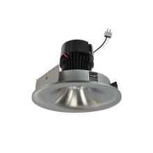 Nora NPRLV-4RNB30XNN - 4" Pearl Low Voltage LED Round Bullnose Retrofit, 1200lm / 11W, 3000K, Natural Metal Finish