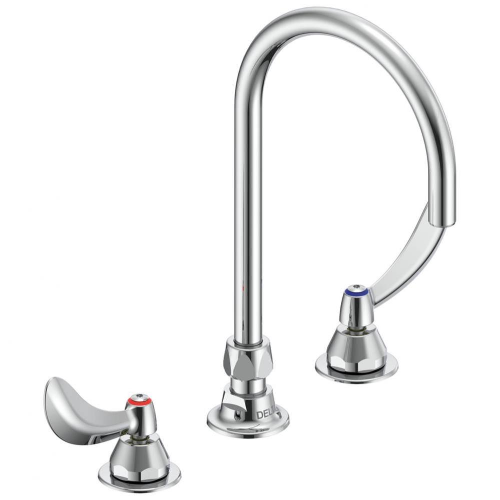 Commercial 27C1 / 27C2: Two Handle 8&apos;&apos; Below Deck Mount Faucet