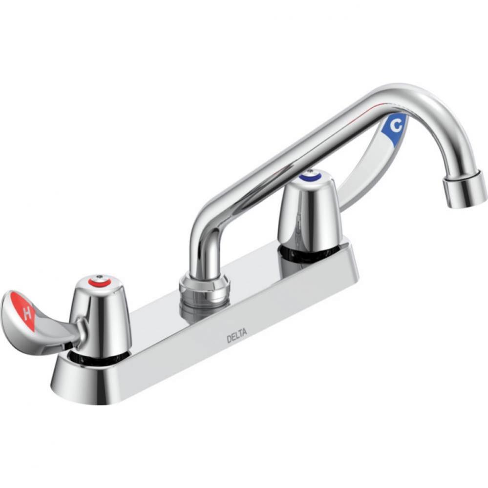 Commercial 26C3: Two Handle Deck-Mount Faucet