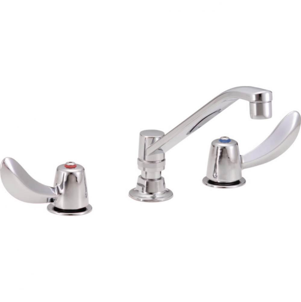 Commercial 27C1 / 27C2 Two Handle 8&apos;&apos; Below Deck Mount Faucet