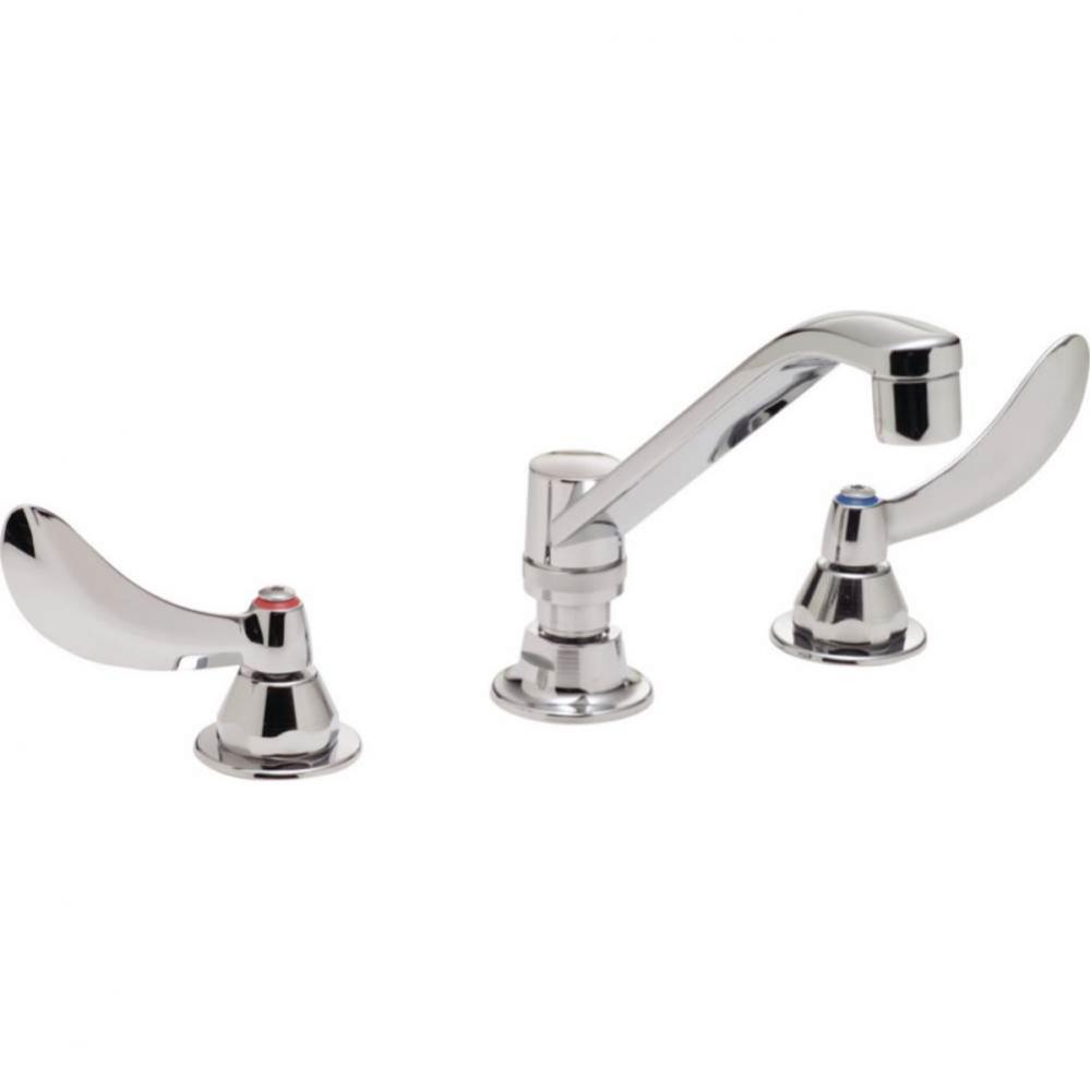 Commercial 27C1 / 27C2: Two Handle 8&apos;&apos; Below Deck Mount Faucet