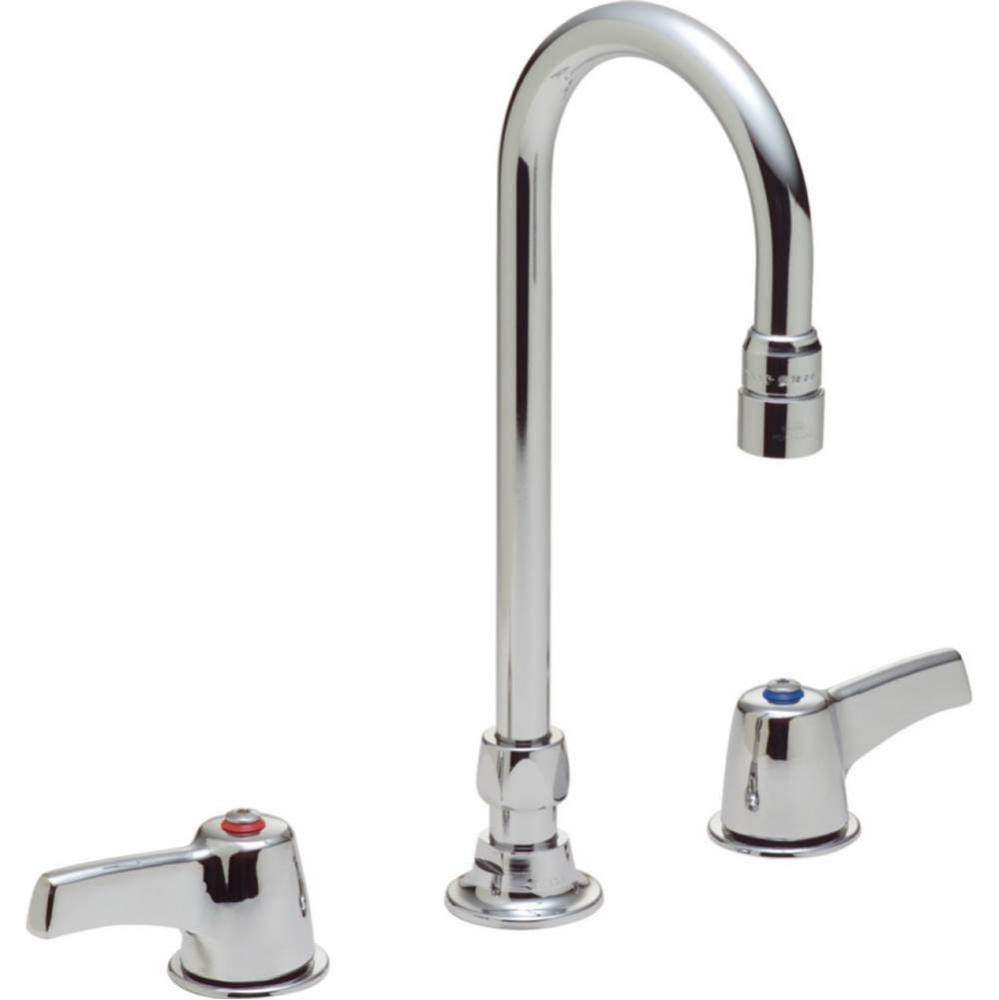 Commercial 27C1 / 27C2: Two Handle 8&apos;&apos; Below Deck Mount Faucet