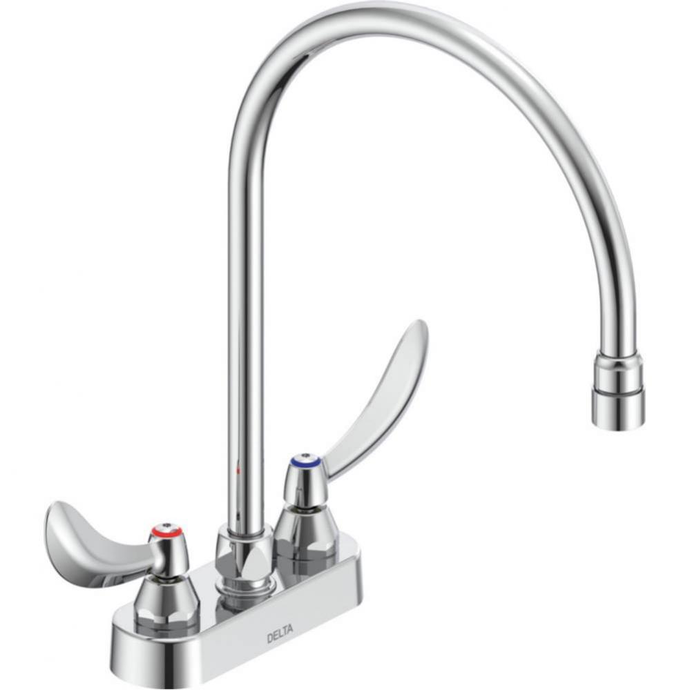 Commercial 27C4 / 27C5 / 27C6: Two Handle 4&apos;&apos; Deck Mount Faucet