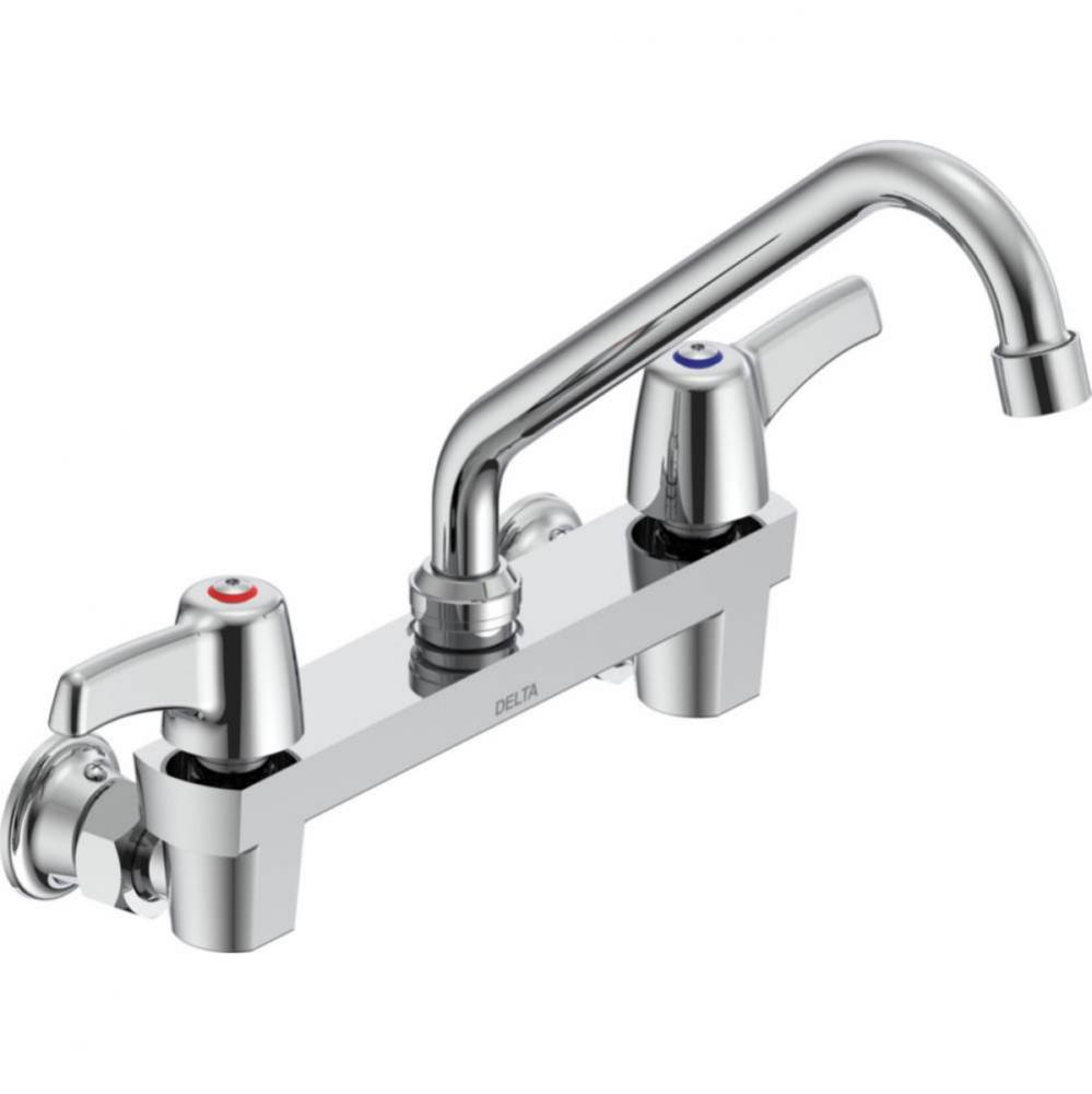 Commercial 28C3 / 28C4 / 28C6: Two Handle 8&apos;&apos; Wall Mount Service Sink Faucet