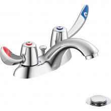 Delta Commercial 21C252-TI - Commercial 21C: Two Handle Centerset Bathroom Faucet